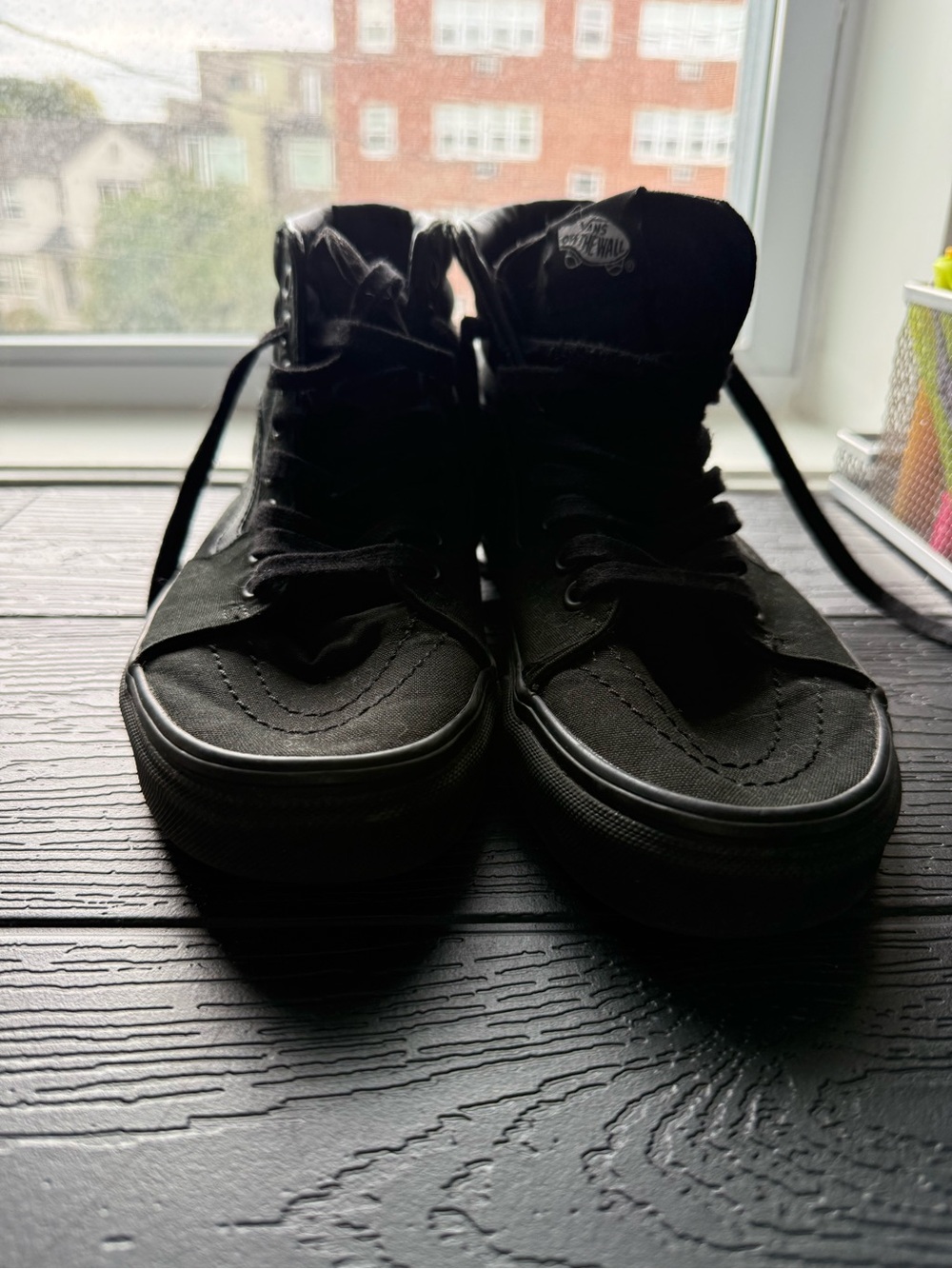 Vans Women’s / Unisex Classic High-Top Skate Shoes in Black